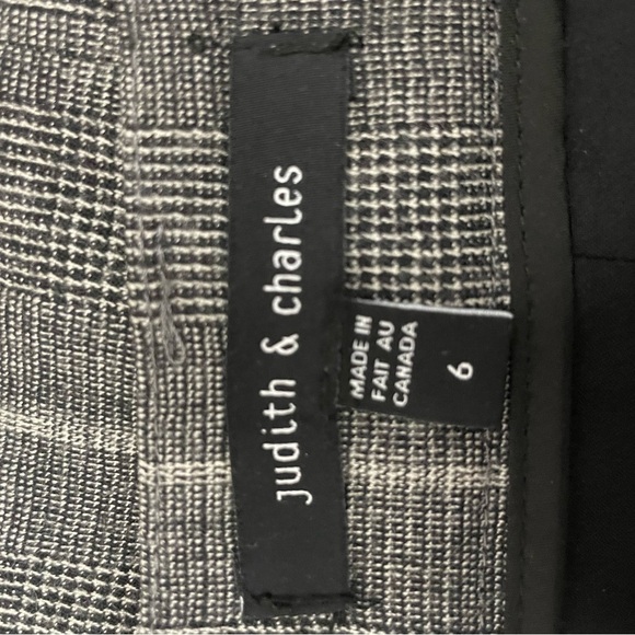 Judith & Charles classic wool plaid mini skirt - Picture 7 of 8